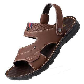 Men's thick-soled casual soft-soled beach shoes