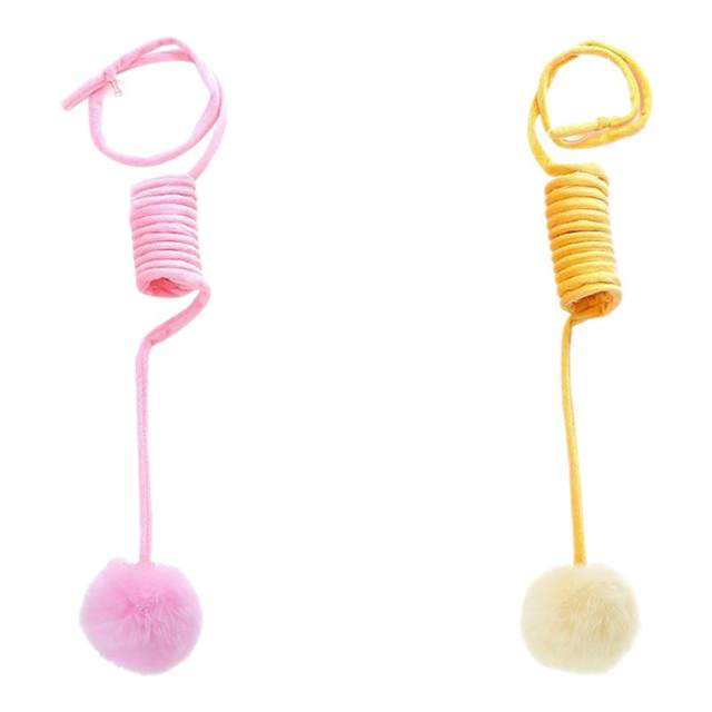 Plush rabbit fur ball self-satisfaction tool