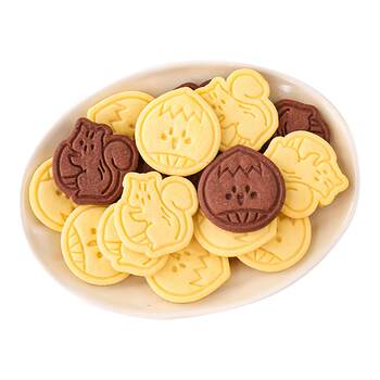 Chestnut biscuit internet celebrity cake decoration ornaments