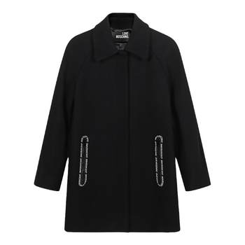 Love Moschino Women's Wool Coat Long Women's Jacket WJ199 00 T008A