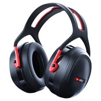 Sound isolating earmuffs