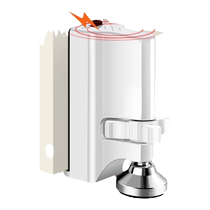 Door blocker anti-theft and anti-pry door stopper home girl security alarm hotel rental convenient anti-collision door stopper