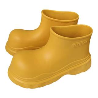 Fashionable outer wear non-slip casual versatile short-tube rain boots