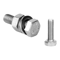 M4M5M6M8M10M12M14M16-M24304 acier inoxydable externe vis hexagonale boulon vis écrou ensemble