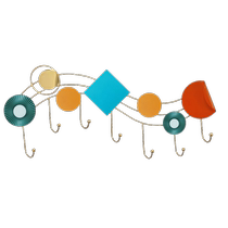 Modern minimalist bedroom door behind the door bag clothes hanger home wall light luxury hook punch hole