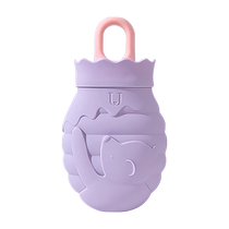 Suning hot water bag water-filled hot water bag safety explosion-proof warm baby hand warmer hand warmer baby silicone baby girl 847