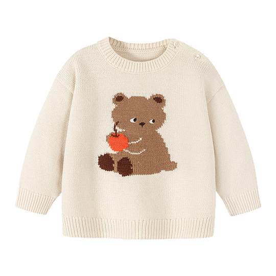 Mini Bala boys and girls pullover with jacquard style
