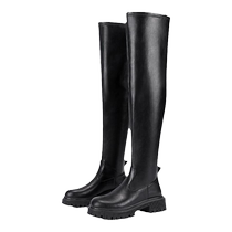 Daphne boots for women 2022 new winter black over-the-knee boots high boots thick-soled knight boots for women