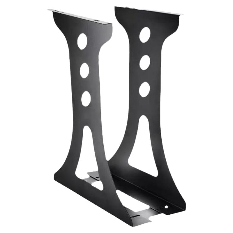 Computer host metal desk hanging bracket