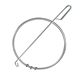 Rolling hoop children's solid flat push nostalgic toy