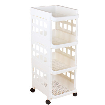 Mobile plastic clip rack bedside living room decoration