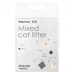 Flushable toilet mixed tofu cat litter deodorizing milk scented tofu litter bentonite cat litter 20 pounds free shipping ideal