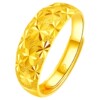 Saturday blessing gold ring women's foot gold living ring
