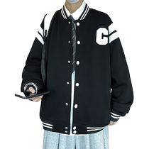 American baseball uniform for men in early autumn new loose casual jacket for male students in spring and autumn handsome trendy mens jacket