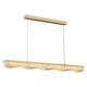 Pasha restaurant dining table light luxury all copper chandelier
