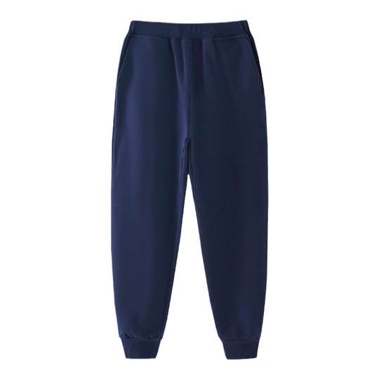 Children's navy blue spring and autumn sweatpants kindergarten uniform