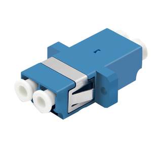 Netcube fiber optic coupler flange connector lc simplex