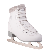 Dickom Wheel Skating Sports Adults Skating Shoes Figure Ice Skate Shoes Womens Art Skates Warm Comfort ENR0