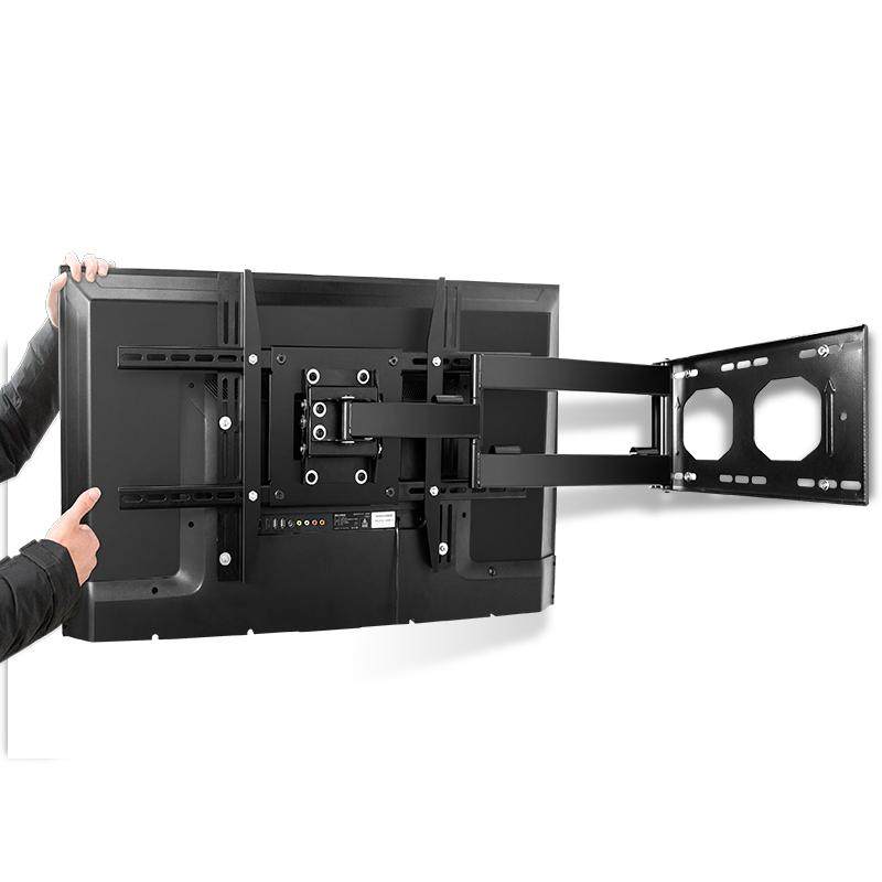 通用电视机挂架伸缩旋转90度折叠支架壁挂适用索尼创维TCL海信等