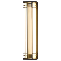 现代简约别墅庭院壁灯花园大门口防水室外太阳能灯不锈钢户外壁灯