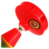360-degree rotating Aoshunlong second-generation diabolo shock-absorbing one-way 130 eight-axis single-head two-way bell-shaking fitness shaker