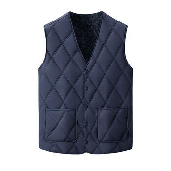 New men's velvet thickened cotton vest