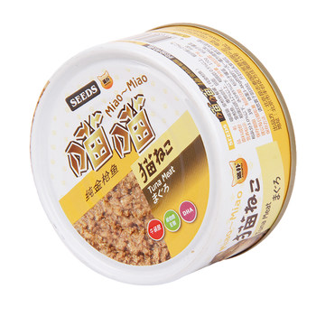 Pet Cat Meow Cat Canned Tuna, Bonito, Beef, Crab Meat and Chicken 170g*10 cans of cat snacks