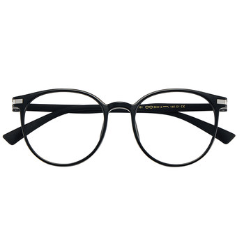 Korean-style girl's glasses without makeup