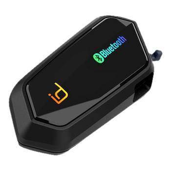 Cycling helmet double docking bluetooth headset