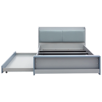 Quanyou Home Simple Modern Child-Mother Companion Bed Teenagers Removable Pull-out Double-layer Board Bed 121326