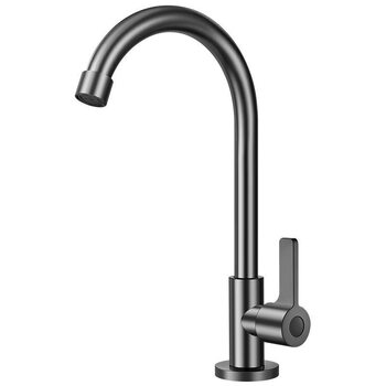 All copper kitchen single cold faucet