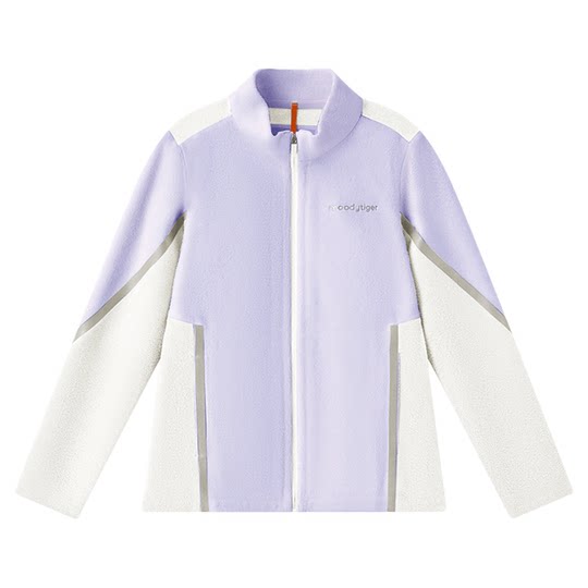 moodytiger儿童暖皮衣秋冬季亲子款加绒外套保暖舒适男女童户外服