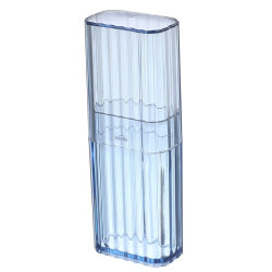 Portable Transparent Storage Box for Business Trips, Toothpicks, Cotton Swabs, Simple Small Items, Band-Aids, and Sorting Organizer