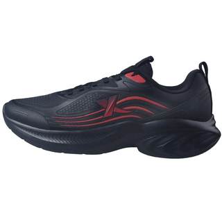 特步男鞋秋冬新款防水皮面跑步鞋男款官方正品网面透气休闲运动鞋