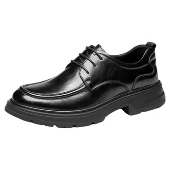 Business formal leather shoes men's casual shoes british style