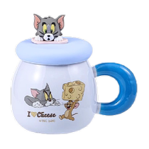 Persson Tom and Jerry Mug Ceramic Cute Cartoon Drinking Cup Birthday Gift Home Breakfast Coffee Cup
