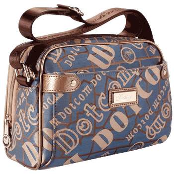 Trendy multi-layered canvas bag crossbody bag dressage