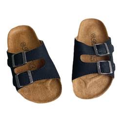 Spring and Summer 2023 Children's Cork Sandals Men and Girls Neutral Simple Symbol Drag Dramm Drag Mum Slipper Bun