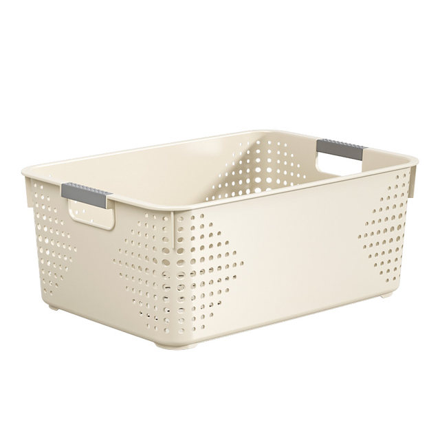 Snacks and groceries storage basket Household plastic storage basket Kitchen cabinet storage box Door wardrobe Clothes sorting box
