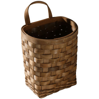 Home better kitchen spoon wooden storage handle wall-mounted basket