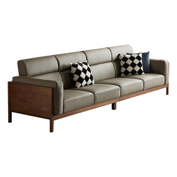 Yamoo nordic north american black walnut sofa