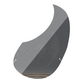 吉他透明护板装饰面板无胶贴纸41/40/3836保护签名不留胶扫弦贴膜