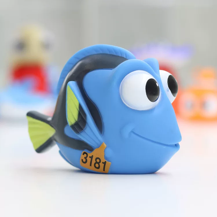 Toy for boys and girls play in water, marine doll