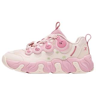 特步童鞋秋冬新款女孩可爱儿童运动鞋大童软底耐磨防滑女童休闲鞋