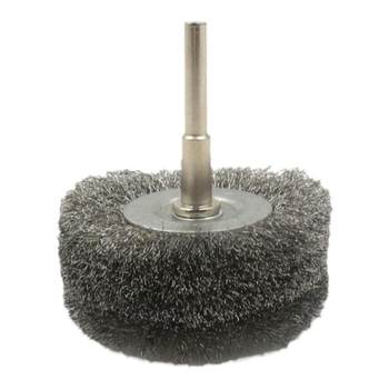 Rust-removing wood carving stainless steel brush with handle electric wire brush