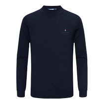 Machine washable] Navigare Italian small sailing boat winter new round neck sweater mens casual knitted woolen sweater