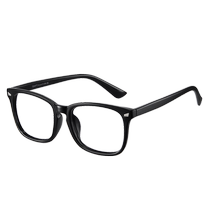 (self-employed) cyxus import anti-blue light care eyes coarse frame glasses female large face vegan vinder men retro frosted