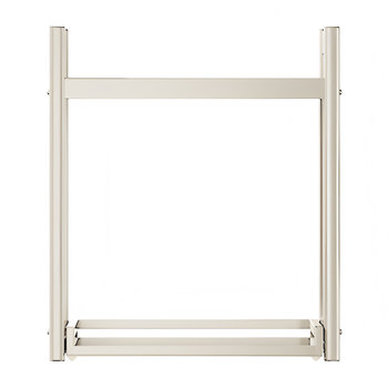 Drag basket type microwave oven rack can discharge rice cooker