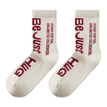 Bjhg summer socks ບາງໆສໍາລັບແມ່ຍິງ 2026 ໃຫມ່ mid-tube socks ຍີ່ຫໍ້ trendy breathable ຖົງຕີນກິລາ non-slip ສໍາລັບຜູ້ຊາຍແລະແມ່ຍິງ