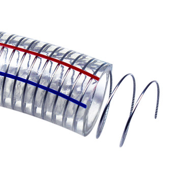One pvc wire tube transparent plastic one inch high pressure